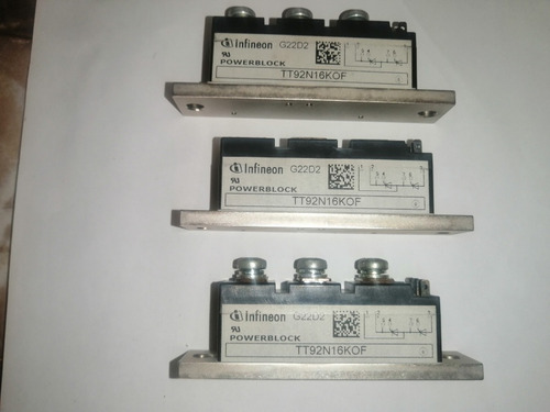  Módulo Tt92n16kof Doble Tiristor 100 Amp Meez Infineon 