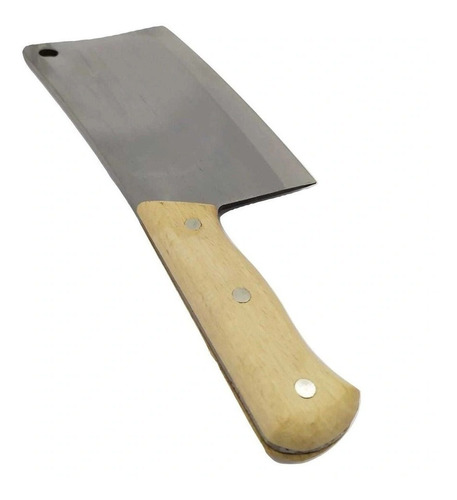 Faca Cutelo Tipo Artesanal Aço Inox 8 Pol 21 Cm Qualidade