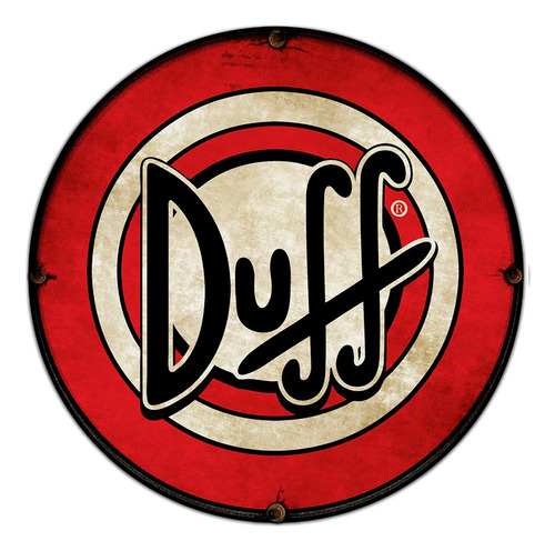 #37 - Cuadro Decorativo Vintage Retro / Publicidad Duff !