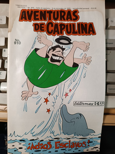 Cómic Aventuras De Capulina 910