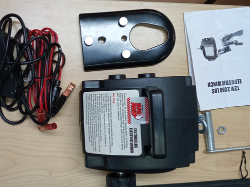 Imagen 3 de 9 de Winche Electrico 12v 2000lbs
