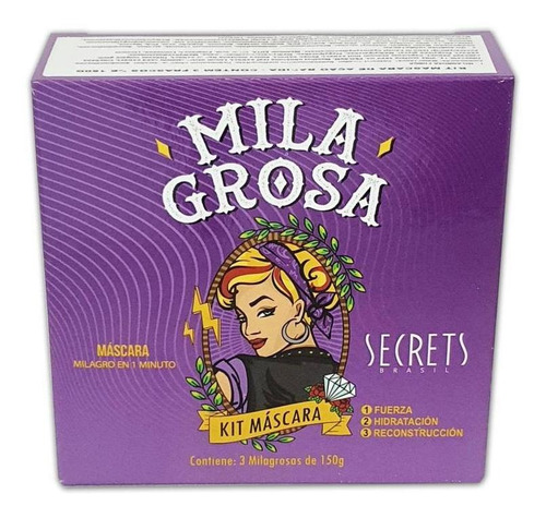 Kit Milagrosa Secrets Professional - Força, Hidratação