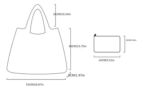 Bolsa Camuflajeada De Compras
