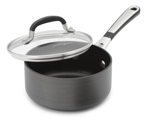 Cacerola   Nonstick De 2 Cuartos Tapa