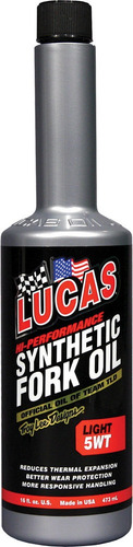 Aceite Lucas Sintetico Horquilla 5wt 16oz