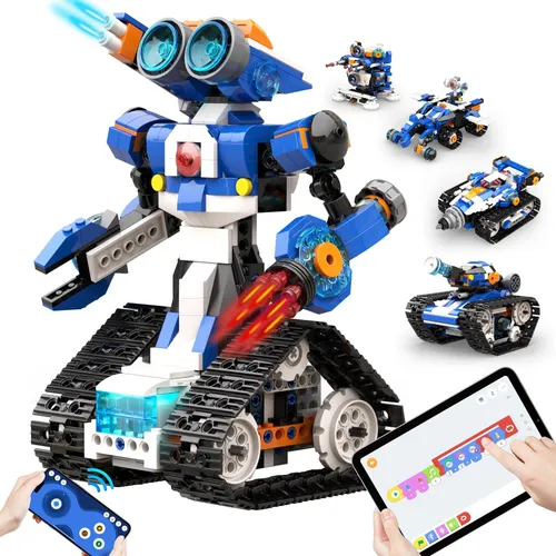 comprar Kit De Construcción De Robots Apitor Robot J 6 En 1 Para Niñ