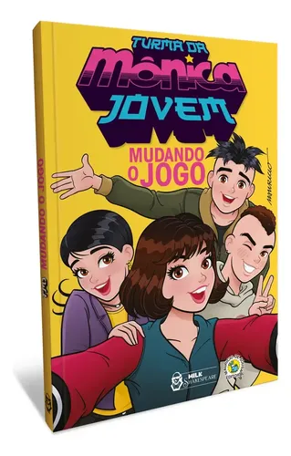Turma da Monica Jovem Mudando o Jogo Mauricio de Sousa Faro