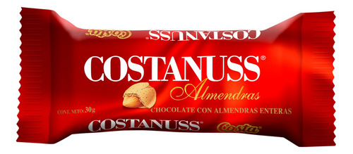 Chocolate Costanus Con Almendras 30g