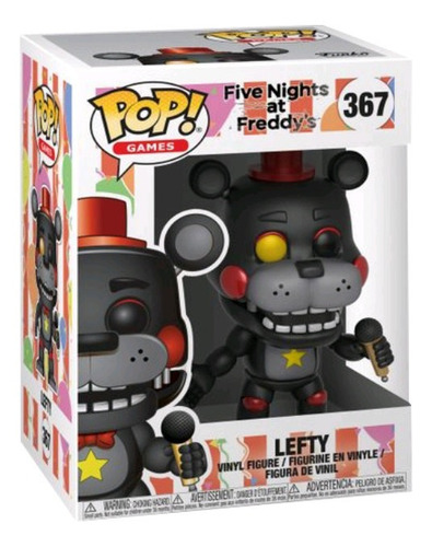 Five Nights At Freddy's 6 Pizza Sim Lefty Funko Pop #367