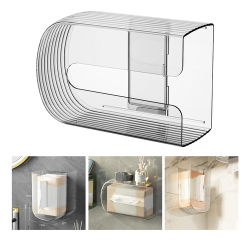 Tissue Box Holder Tissue Dispenser Case For Office Desktop