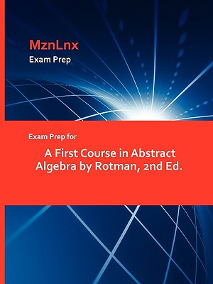 Libro Exam Prep For A First Course In Abstract Algebra By...