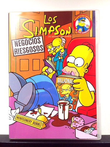 Los Simpson  Negocios Riesgosos  Dvd (nuevo Original)