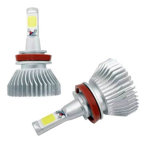 Kit Lampada Super Led 6000k Branca Farol Milha Audi A1