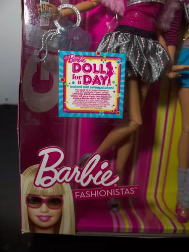 Boneca Barbie Fashionista Shopping Sassy Lacrada