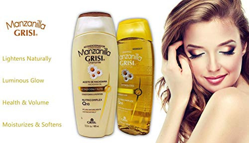 Aclarador Para El Cabello Paquete De Baño Premium Manzanilla