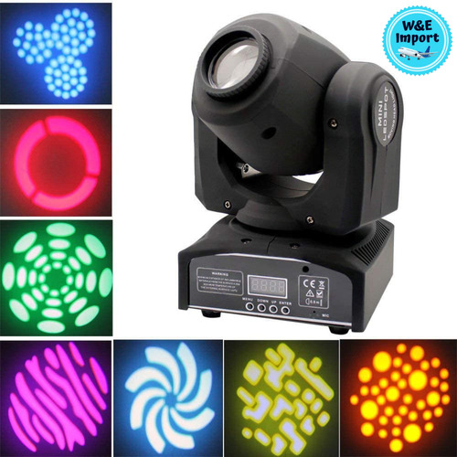 Cabezal Móvil Mini Spot 60w, Dj, Led,  Dmx 