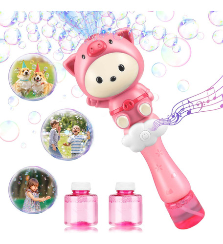 Joneg Bubble Toys Varitas De Burbujas Para Niños Máquina De 
