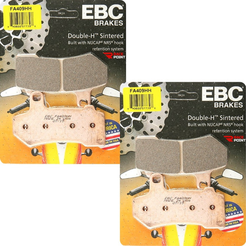 Kit Pastilha Freio Dianteiro Ebc Harley Davidson V-rod Vrod