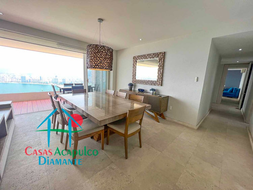 Cad Brisas Diamante T6 189. Dos Terrazas Y Vista Espectacular A La Bahía De Acapulco