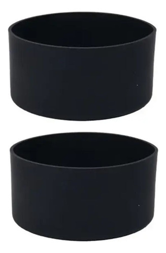Capa De Silicone Compatível Com Garrafa Stanley Queencher Preto