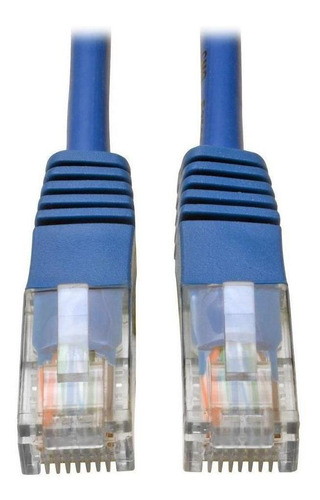 Cable Lan Cat5e Rj45 M/m 30,48cm Tripp Lite N002-001-bl