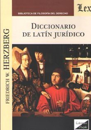 Diccionario De Latín Jurídico Herzberg