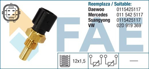 Sensor De Temperatura Fae Fae33860