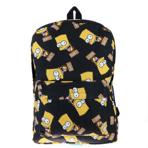 nueva mochila de los simpson de bart bolso casual de moda maletin escolar