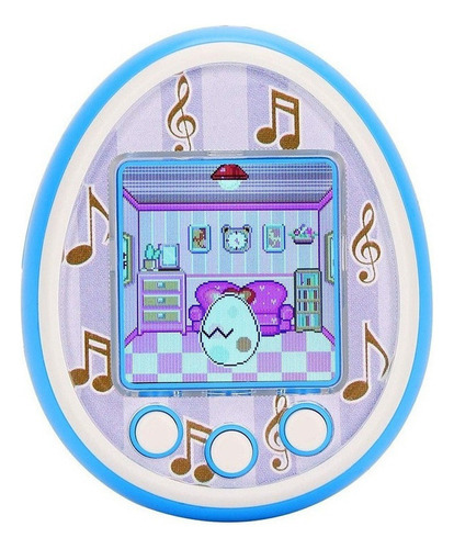 Juguetes Electrónicos Tamagotchi Para Mascotas Color Azul