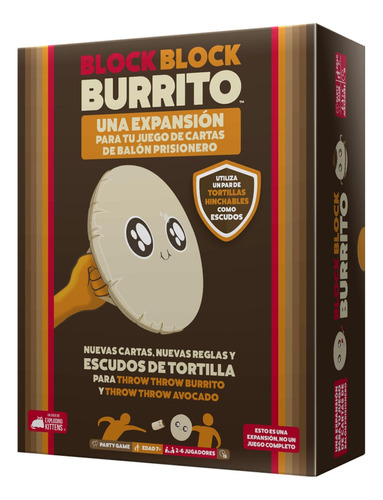 Block Block Burrito Extensión Juego De Mesa