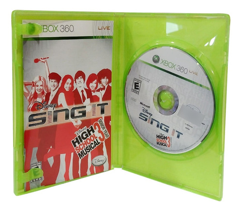 Disney Sing It High School Musical 3 Senior Year Xbox 360 (Usado)