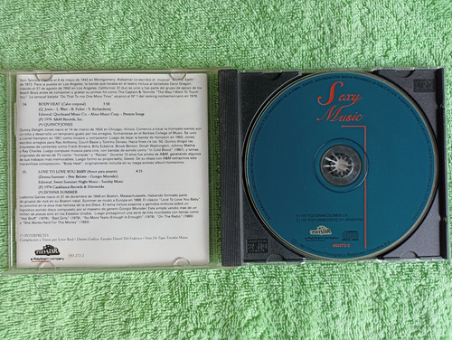 Eam Cd Sexy Music 1997 Donna Summers 10cc Joe Cocker Peter F