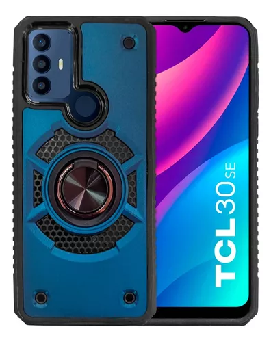 Funda Escudo Uso Rudo Con Anillo Para Tcl 30 Se