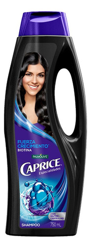 3 Pzs Palmolive Shampoo Fuerza Crecimiento Caprice 750ml