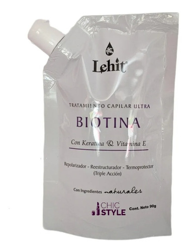 Tratamiento Biotina Lehit 90g - g a $121