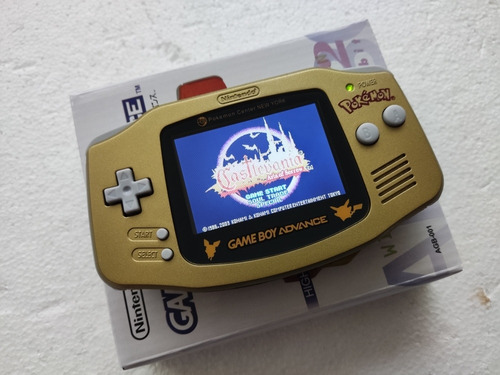 Imagen 2 de 10 de Nintendo Gameboy Advance Pokemon Gold Agb-101 Ips + Juego