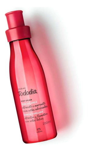Body Splash Deo-Body de cereza y avellana de Natura Tododia, 200 ml
