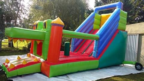 Inflable Rampa Cocodrilo