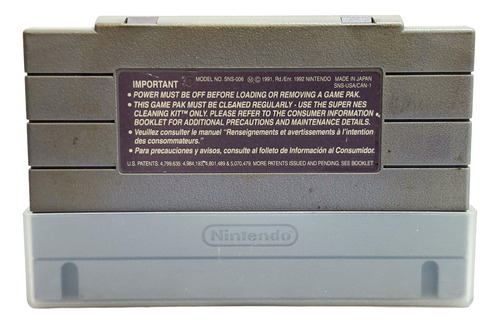 Cartucho Super Mario World Snes Super Nintendo Usa (Usado)