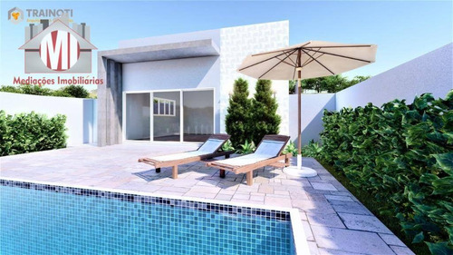 Linda Chácara Em Fase De Acabamento Com Escritura, 01 Suíte, Próxima Da Cidade, Internet, À Venda, 500 M² Por R$ 390.000 - Zona Rural - Pinhalzinho/sp - Ch0870
