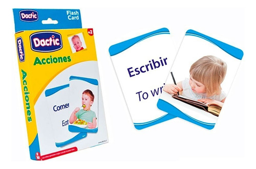 Flash Cards Didácticas Acciones 