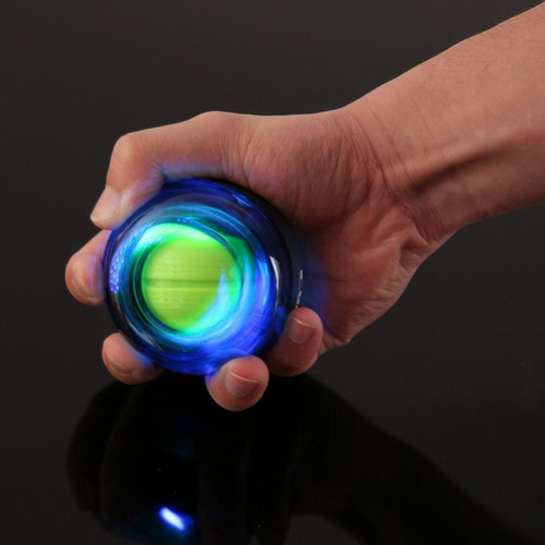 Giroscopio de culturismo Wrist Ball Power Ball Crystal