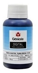 Imagem 5 de 5 de Kit 5 Cores Tinta Sublimatica Gênesis Original 100ml