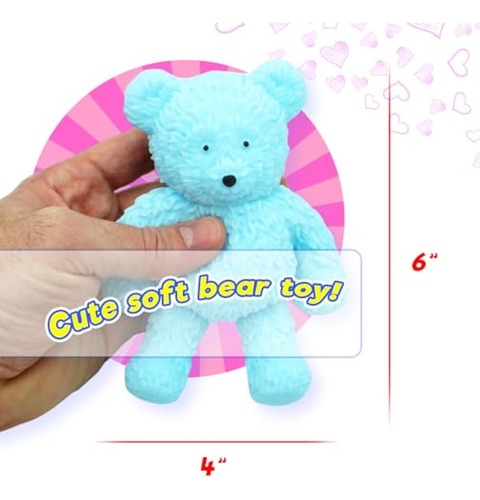 Juguete De Osito De Goma Ja-ru Jumbo Squishy (3 Osos)
