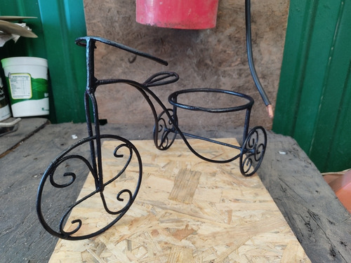 Macetero Bicicleta De Metal