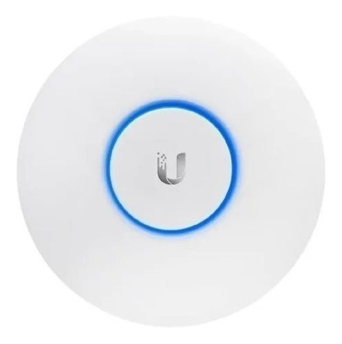 Punto de acceso blanco Ubiquiti Unifi U6-lite + inyector PoE de 48 V
