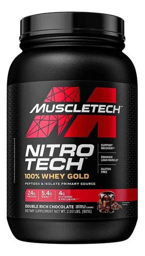 Whey Protein Nitro Tech 100% Whey Gold 907g Muscle Tech