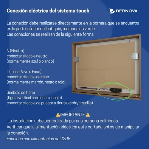 Combo Juego Vanitory 50cm Con Botiquín Olmo Para Bano