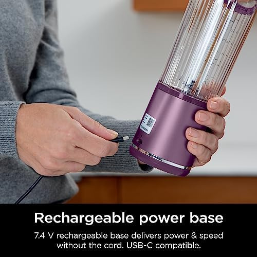 Licuadora Portátil Ninja Bc151pr Blast, Inalámbrica, 18 Oz.