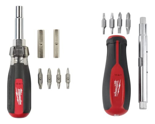 Set Destornilladores Milwaukee 11-in-1 Y 13-in-1 Multi-tip 